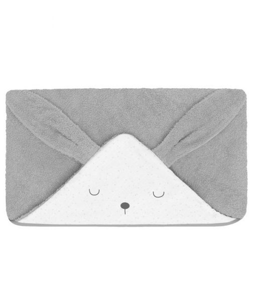 Capas de baño de bebe gris Petit praia