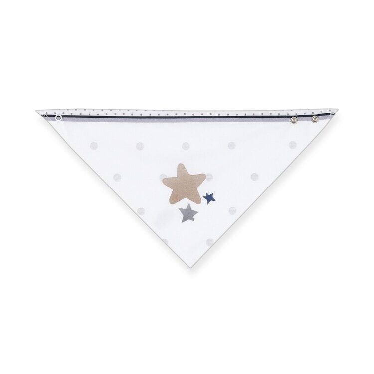 Babero bandana beige