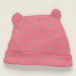 Gorrito de bebe rosa